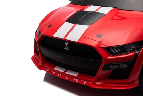 Электрический спортивный автомобиль для детей Ford Mustang GT500 Shelby Red