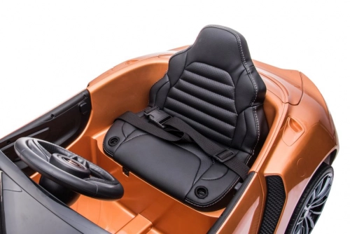 Электрический спортивный автомобиль для детей McLaren GT 12V Golden Painted