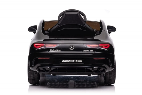 Электрический спортивный автомобиль для детей Mercedes CLA 45s AMG Black Painted