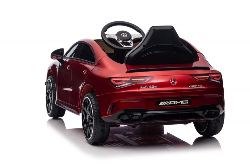 Электрический спортивный автомобиль для детей Mercedes CLA 45s AMG Red Painted