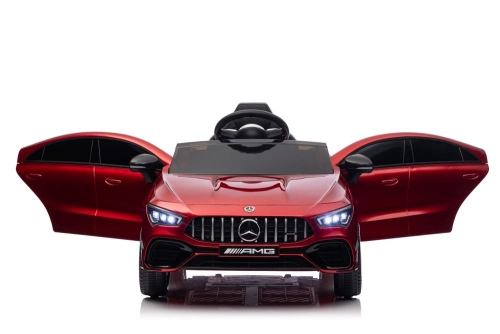 Электрический спортивный автомобиль для детей Mercedes CLA 45s AMG Red Painted