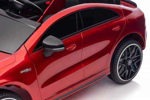 Электрический спортивный автомобиль для детей Mercedes CLA 45s AMG Red Painted