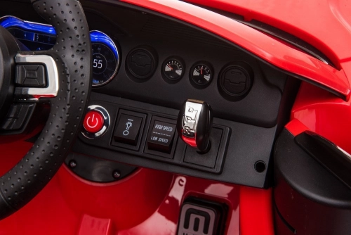 Elektriskā sporta automašīna bērniemFord Mustang GT Drift SX2038 Red