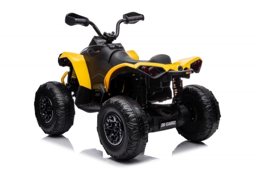 Elektriskais kvadracikls bērniem CAN-AM Renegate Yellow