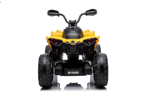 Elektriskais kvadracikls bērniem CAN-AM Renegate Yellow