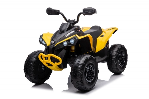 Elektriskais kvadracikls bērniem CAN-AM Renegate Yellow