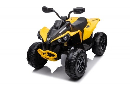 Elektriskais kvadracikls bērniem CAN-AM Renegate Yellow
