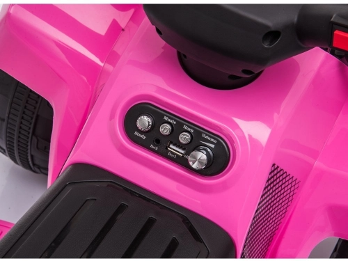 Elektriskais kvadracikls bērniem JS320 Pink