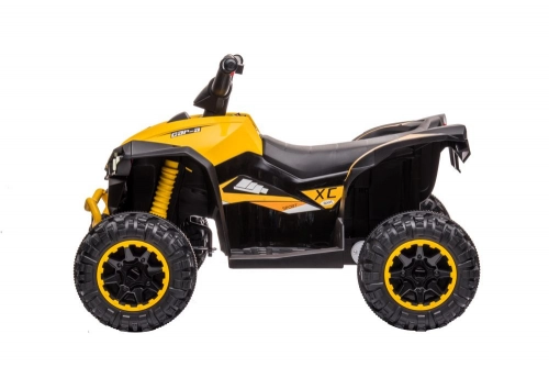 Elektriskais kvadracikls bērniem Quad HL568 Yellow