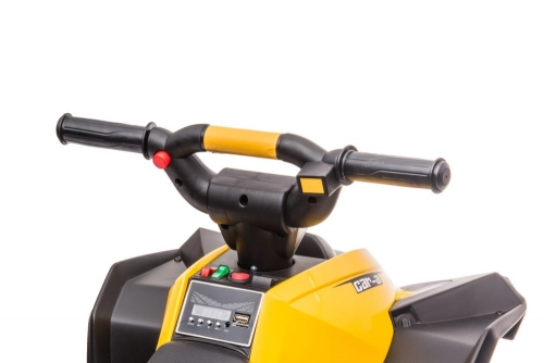 Elektriskais kvadracikls bērniem Quad HL568 Yellow
