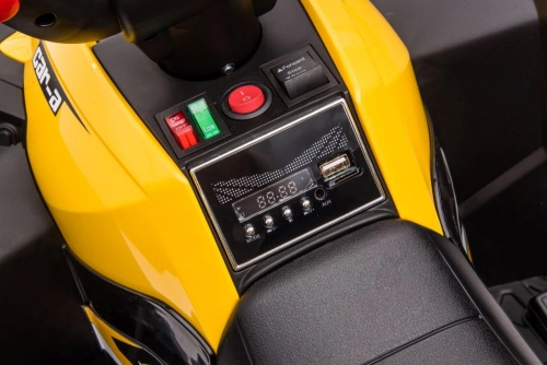 Elektriskais kvadracikls bērniem Quad HL568 Yellow