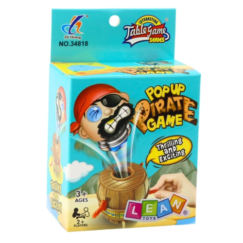 Family Arcade Game Jumping Pirate Barrel Swords