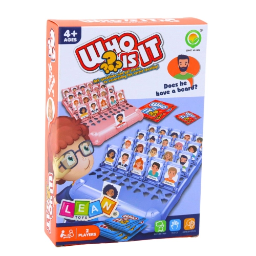 Family Game Logic Guess Who? Mini Travel 2 Boards
