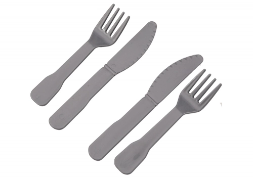 Fast Food Set Fruits Steak Ice Cream Accessories Pizza French fries 26 pcs.