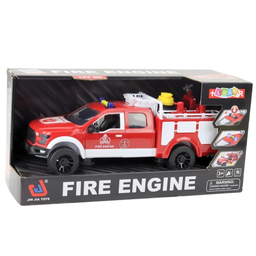 Fire Truck Firefighting Water Lights Sounds White Red 1:12