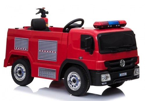 Детский электромобиль Пожарная машина Red