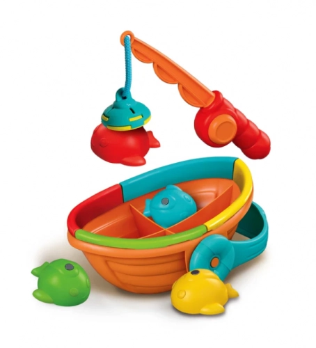 Fishing Rod Toy with Boat and Fish Clementoni 17581
