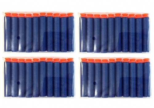 Foam Bullet Gun Rifle 40 pcs with Big Clip