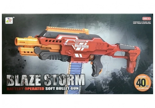 Foam Bullet Gun Rifle 40 pcs with Big Clip