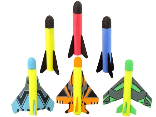 Foam Rocket Catapult Pump Launcher Game