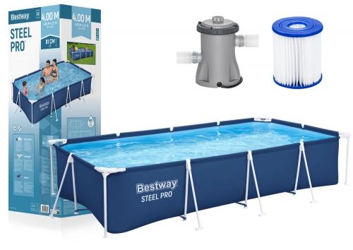 Frame Pool 400 x 211 x 81 cm Bestway 56424