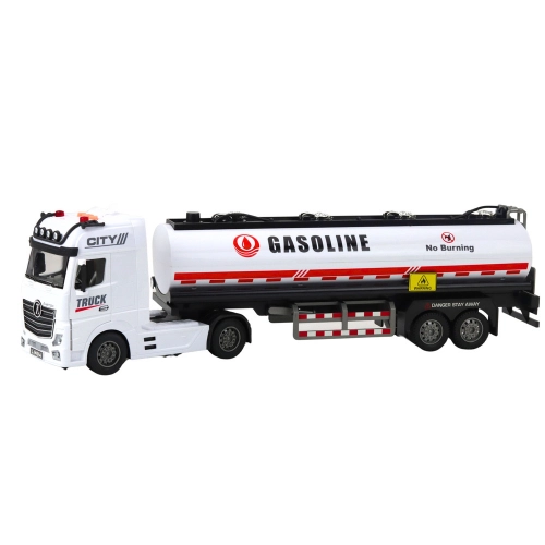 Fuel Tanker Truck with Water Pouring Function, Lights and Sounds
