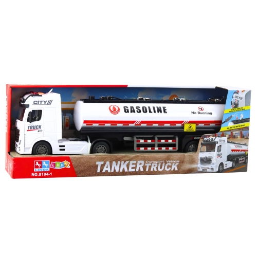 Fuel Tanker Truck with Water Pouring Function, Lights and Sounds