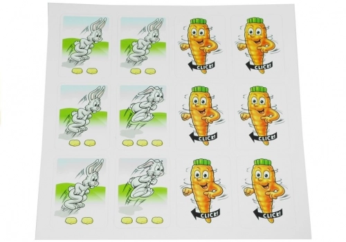 Funny Bunny Family Game - 3D, 4 players rabbit race game