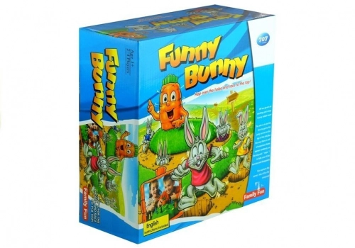 Funny Bunny Family Game - 3D, 4 players rabbit race game