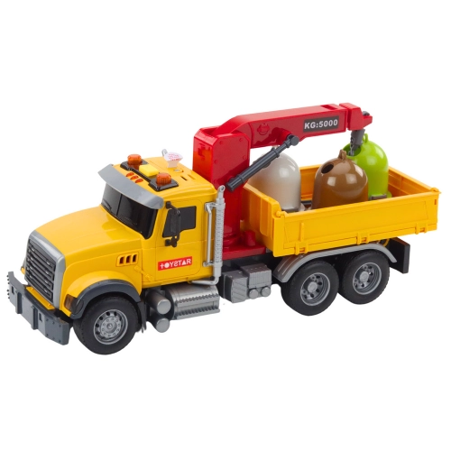 Garbage Sorting Truck Waste Containers Lights Sounds