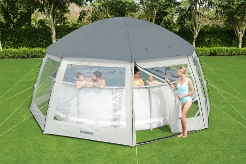 Gazebo Tent For Swimming Pool 600 x 600 x 295 cm Bestway 58612