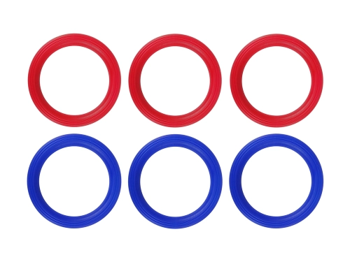 Handball Game Hoop Throw Coloured Bottles Points