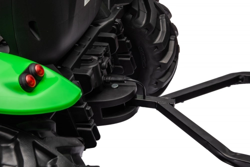 Детский электротрактор с прицепом HC-306 Light Green