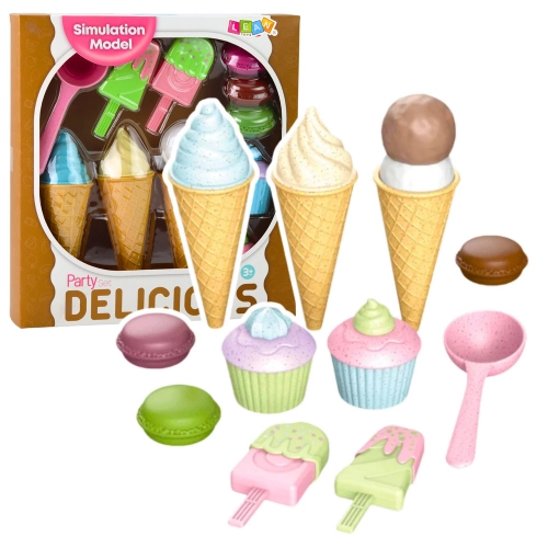 Honey and Sweets Set Cupcakes Macaroons Role Play