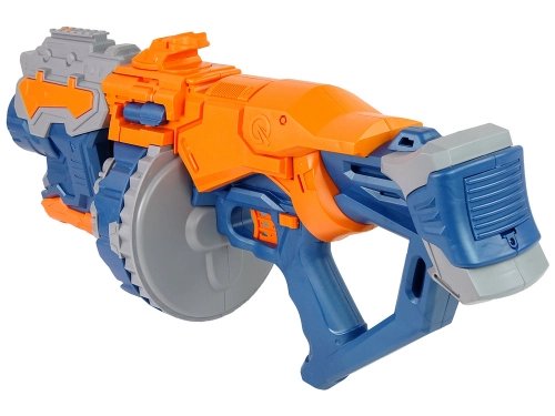 Huge Foam Gun RAY FLAME Rotating Magazine The gun is as long as 55 centimetres