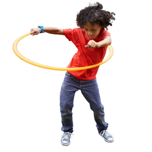 Hula Hop With Studs Foldable Colorful 7El Diameter 50cm