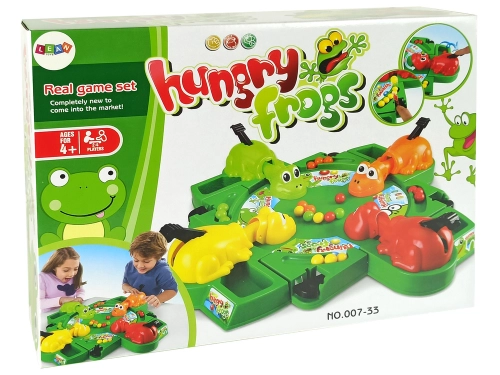 Hungry Frogs Arcade Game Leverage Balls