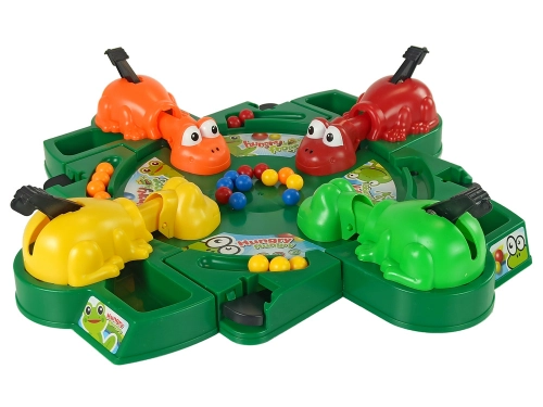 Hungry Frogs Arcade Game Leverage Balls