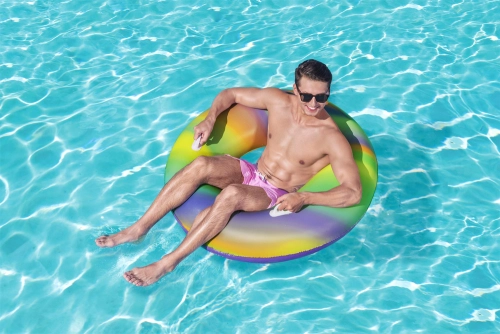 Inflatable Circle 119 cm Rainbow Bestway 36352