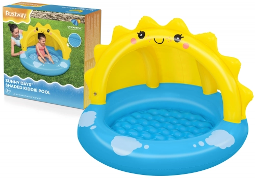 Inflatable Garden Pool with Canopy Sun Pool Bestway 52637 101cm