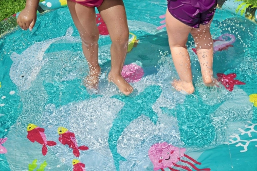 Inflatable Paddling Pool With A Fountain For Children 165 cm Bestway 52487