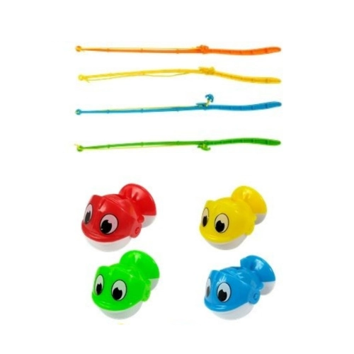 Interactive Arcade Game Battery Operated Fishing Blue