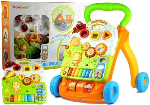 Interactive Playing Walker Pusher Great Gift for Newborn baby!