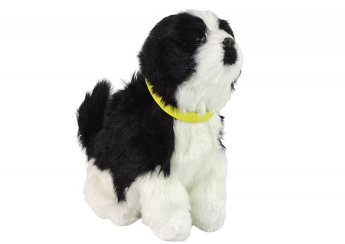 Interactive Plush Dog Soft fur Border Collie breed