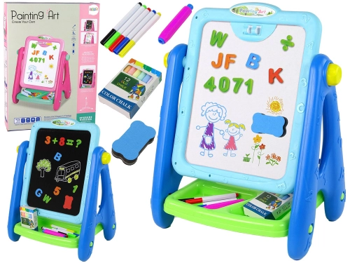 Izglītojošā 2in1 tāfele Blue