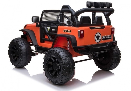 Divvietīgs bērnu elektromobilis Jeep JC666 Orange