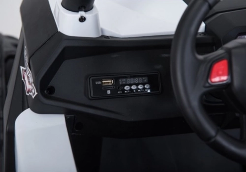 Divvietīgs bērnu elektromobilis Bagijs Jeep XMX Pink