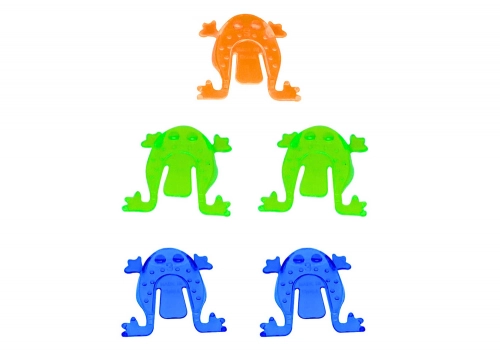 Jumping Frogs Skill Game Colorful Bowl