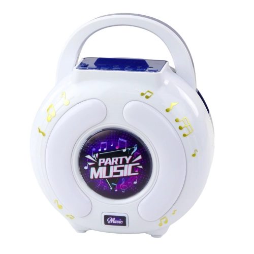 Karaoke Set Two Microphones Bluetooth Speaker MP3 Recording LED