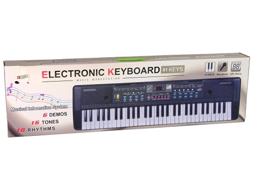 Keyboard MQ-6112 Microphone Note Holder 61 Keys
